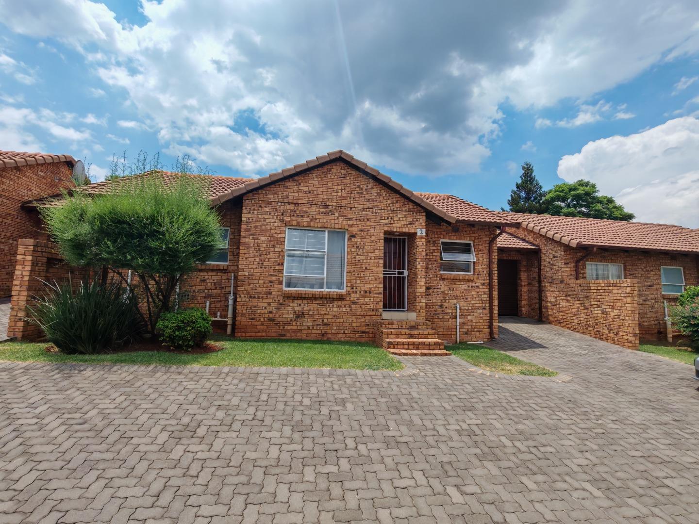 3 Bedroom Townhouse for Sale - Gauteng